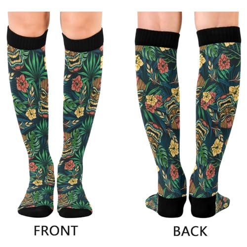 Image of Compression Socks for Women & Men, Knee High Socks for Circulation Medical Running Athletic Nurse Travel