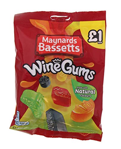 Maynards Bassetts Wine Gums £1 Sweets Bag (165g x 12)-SET OF 2 image 2