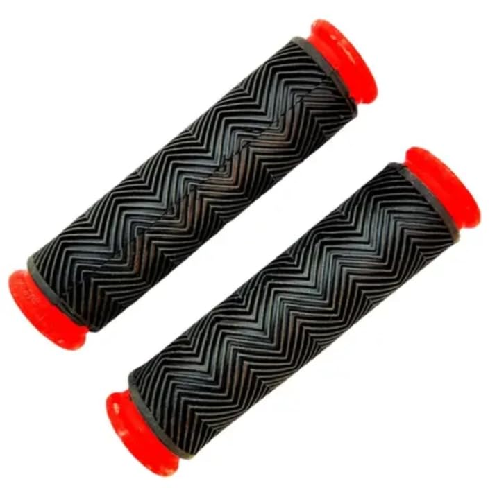 Cycle Handle Grip Set 12.5cm Dual Color Non Toxic Soft Rubber Anti-Slip MTB/City Bicycle Bike Multicolor (Grey) (B0CRGY38ND) Amazon Price History, Amazon Price Tracker