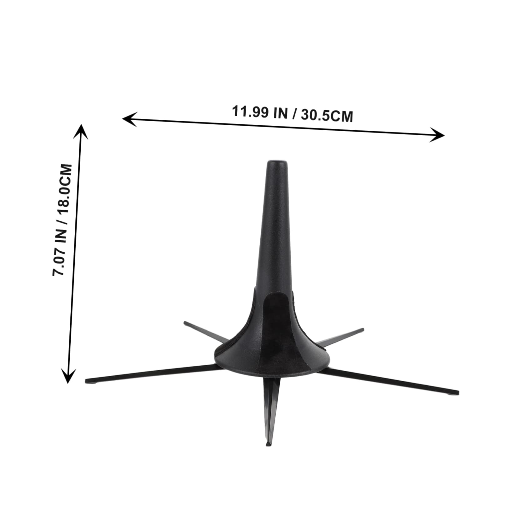 Levemolo Music Instrument Display Stand Foldable Trumpet Holder Five-leg Metal Bracket Structure