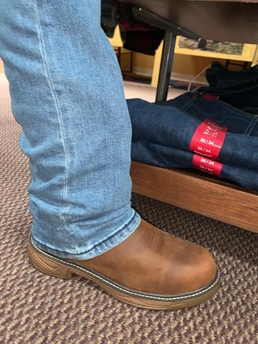 Justin Men's Rush Barley Western Work Boot Soft Toe - Se43322