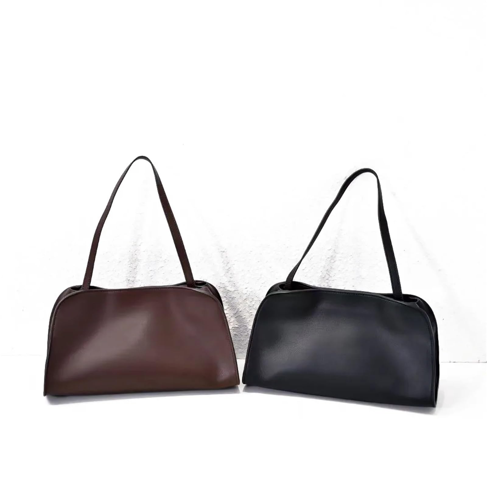 Leder Unterarm Tasche Nischen Design Top Schicht Rindsleder Extrem Einfache Schulter Crossbody Frauen Hand Tote Für Arbeit, Reisen