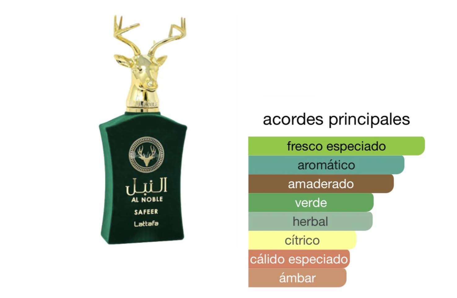 Profumo al nobile Safeer originale 100 ml, profumo arabo unisex a lunga durata, Eau da Parfum, con nebulizzatore 5 ml, fragranza con note speziate, floreali e legnose (Safeer)