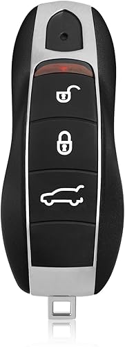 Control remoto de entrada sin llave KR55WK50138 315MHz 3 botones de repuesto para Porsche 911 Boxter Cayenne Cayman Macan Panamera 2010-2018
