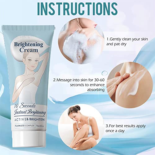 Bellezon Whitening Cream, Bellezon Body Care Brightening Cream, 10 Seconds Instant Whitening Cream - Image 3