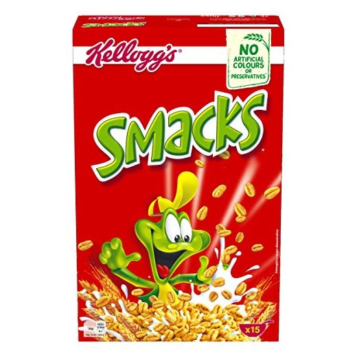 Kellogg's Cereales Smacks - Paquete de 7 x 450 gr - Total: 3150 gr