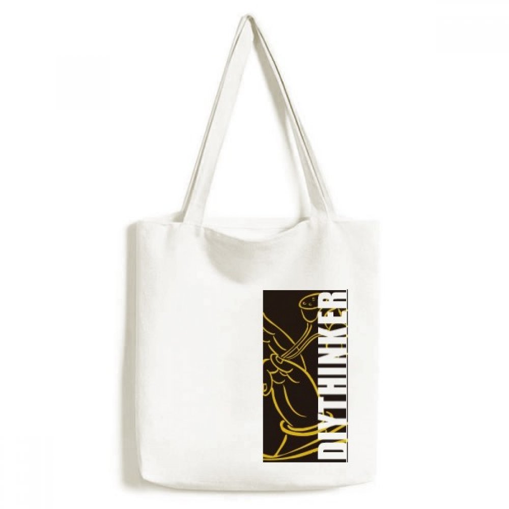 Sac de shopping bouddhiste en toile cadeau zen original