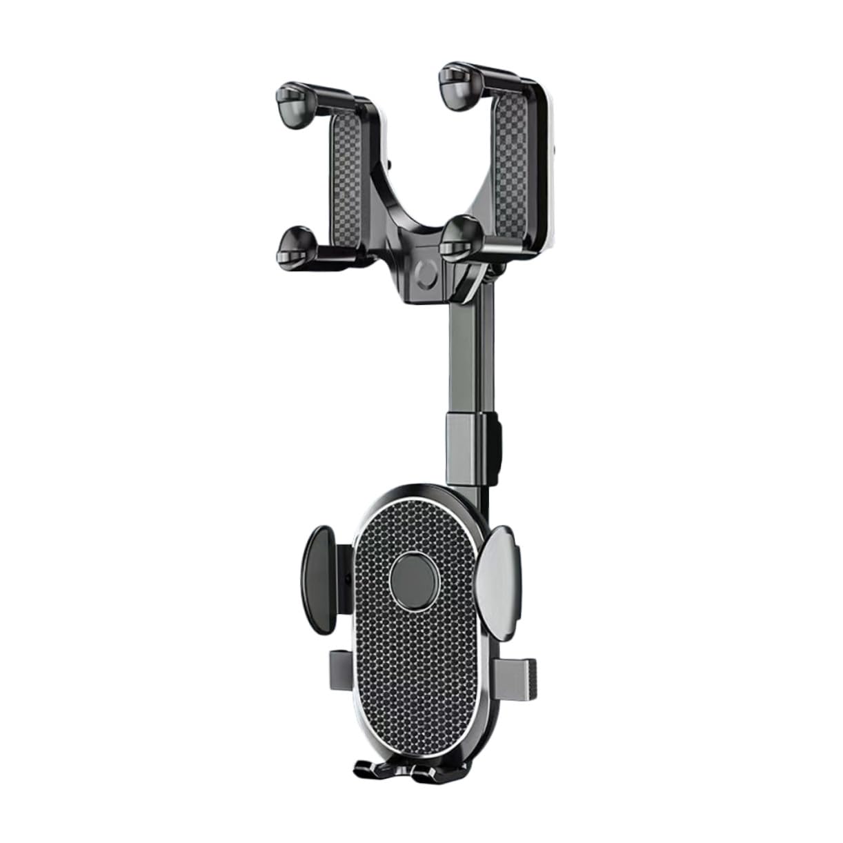 Supporto Auto Specchietto Retrovisore Rotazione Smartphone GPS in Resistente per e Video