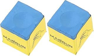 UPKOCH 12 Piezas De Suministros De Billar Tiza para Billar Herramienta De Billar Azul Color Aleatorio