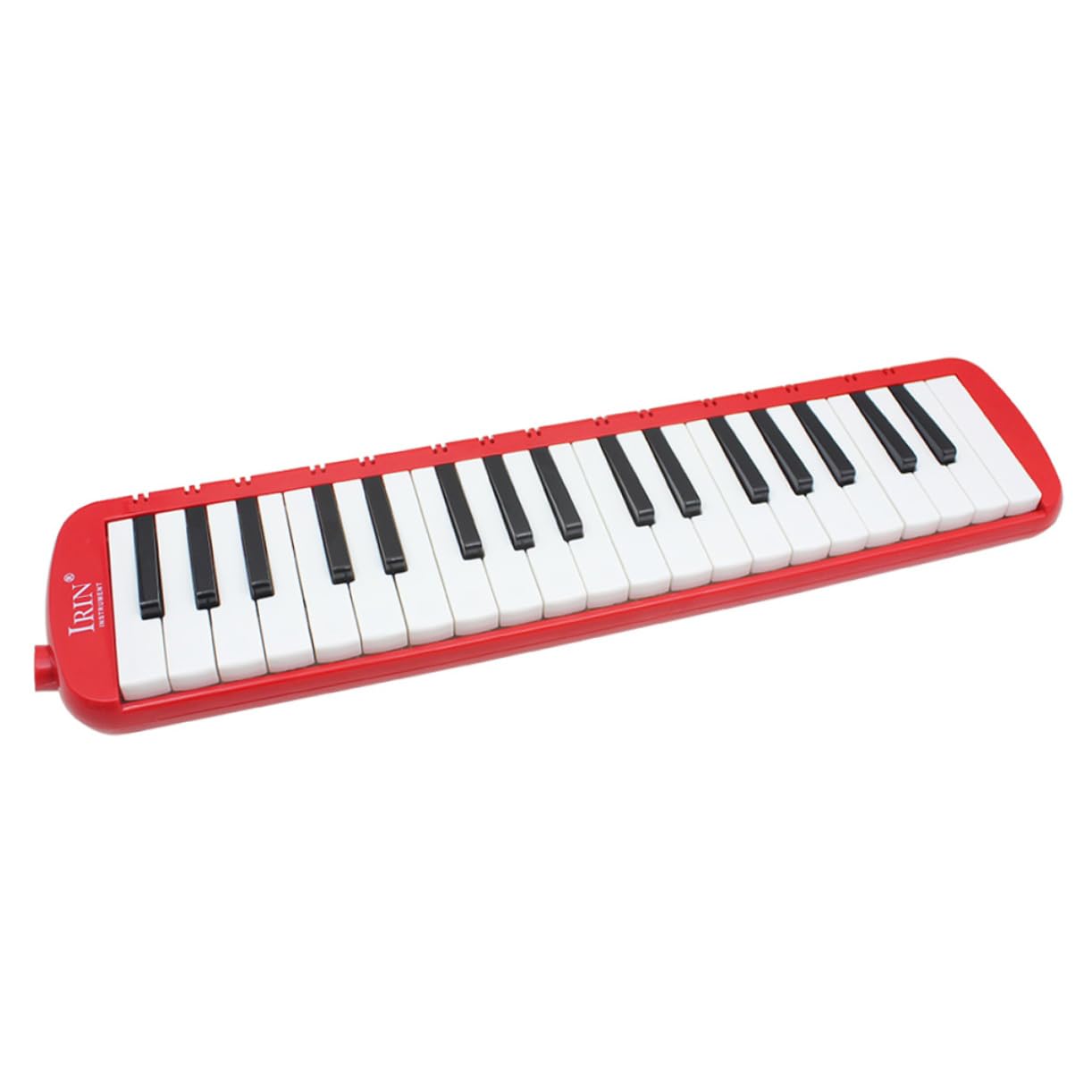 UKCOCO Data [ Melodica a 37 Tasti Strumento Chiave Con Custodia, Pianica Portatile Rossa Senza Batterie Per Principianti Amanti Della Musica, Per Praticare a Casa e in Viaggio