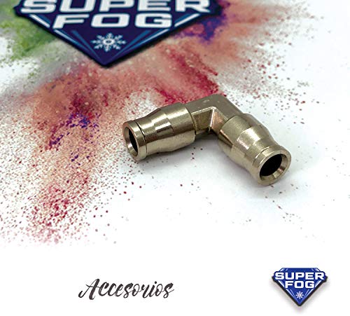 SUPERFOG SF1001-5 Codo Automático para Tuberia, Plata, 5 und