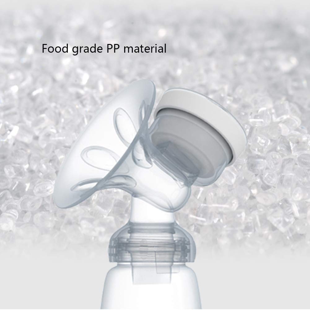 Tire-Lait, Double Tire-Lait Électrique, Appareil d'Allaitement Portatif, Massage de la Poitrine,Pompe à Lait Ultra-Silencieuse de Qualité Alimentaire Pour le Voyage, Rechargeable par Usb