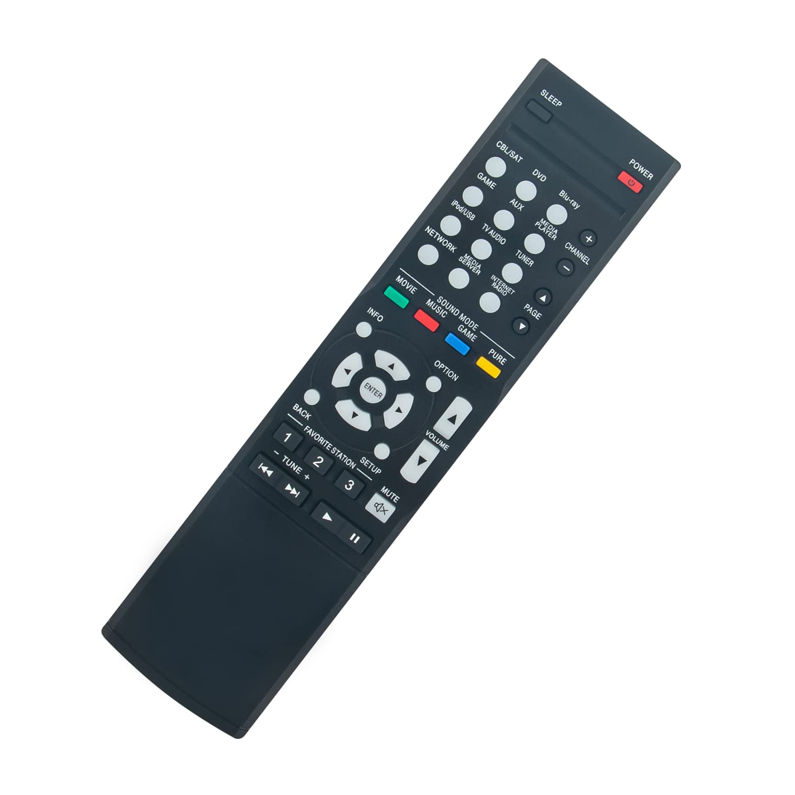 ALLIMITY RC-1181 Replacement Remote Control -- fit for Denon Audio/Video AV Receiver RC1181 Remote RC-1157 AVR-1912 AVR-2313CI AVR-X1000 AVR-E300 AVR-S710W
