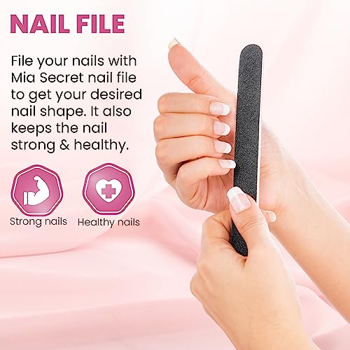 Kit completo de uñas acrílicas Mia Secret rosa miniatura 6