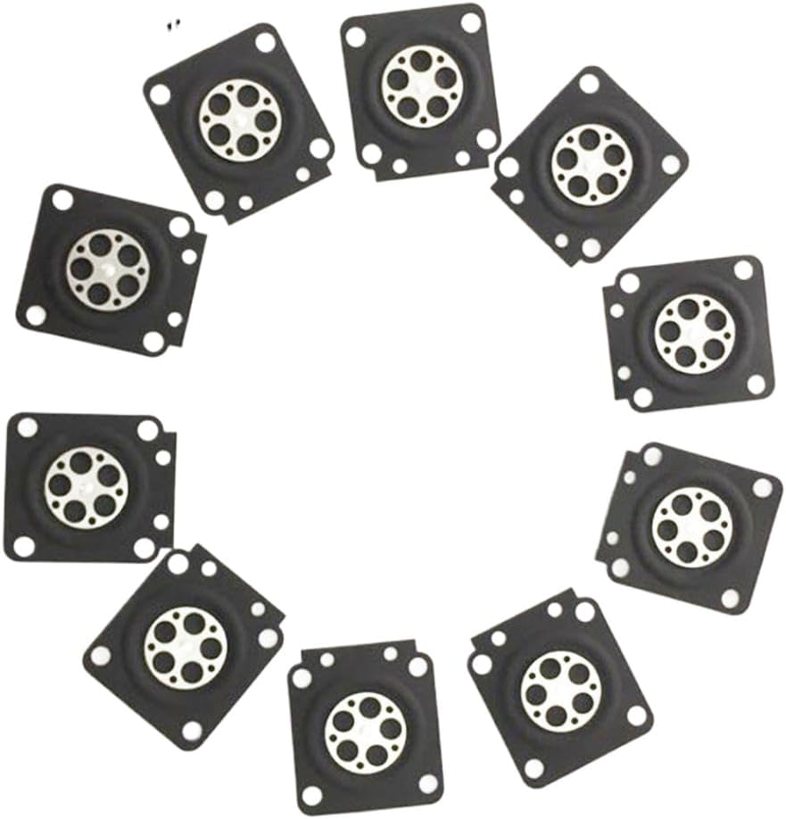 10pcs Lot 180 Metering Diaphragm Membrances Gasket Parts Compatible with ZAMA180 192 Carburetor Aftermarket Replacement