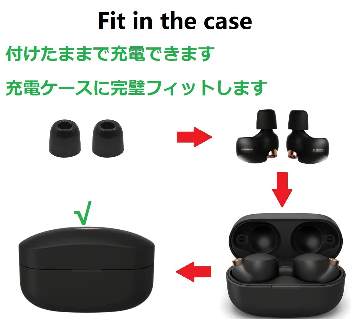 ソニー ノイズアイソレーションイヤーピース シルバー S WF-1000XM4