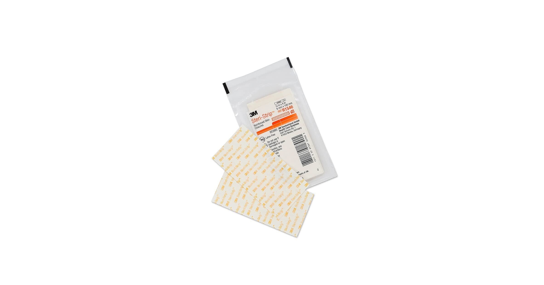 Amazon.com: 3M™ Steri-Strip™ 強化黏合皮膚封口,R1546,1/4 英吋