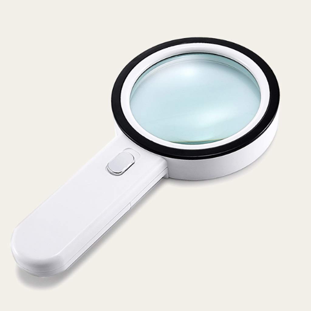 SaryEdge Handheld Reading Magnifier Glass for Reading/Maps/Watch Repair/Newspaper/Jewelry Loupes/Ins,