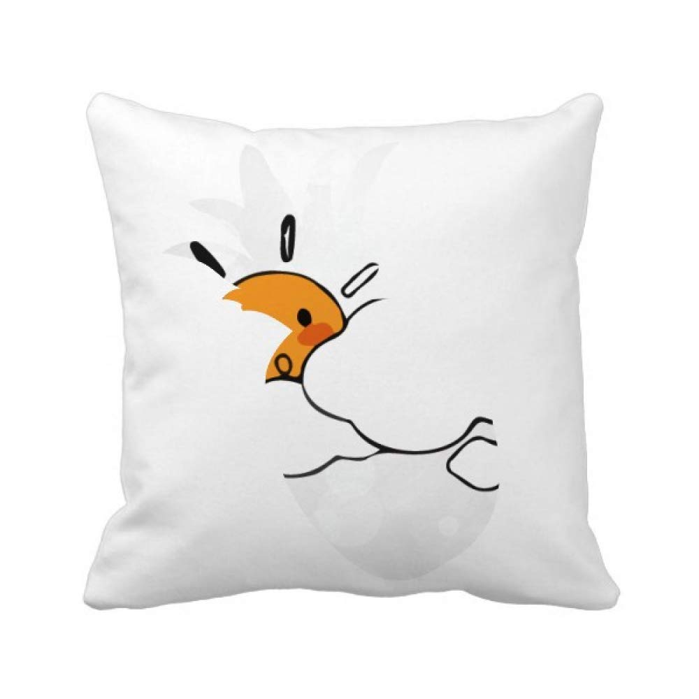 Coussin nuage météo décoratif taie d'oreiller carrée illustration soleil enfant