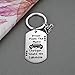 Cool Supernatural Fans Gifts Dean Winchester SPN TV Show Merch First New Car Keychain - Driver Picks The Music Shotgun Shuts His Cakehole Keyring