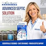 B.O.S.S. Septic Tank Treatment - 12.5oz Powder - 24 Drain or 5 Septic Doses - Patented Bacterial Enzyme - 100% Treats Odors Clogs Backups Pumpouts & Repairs - Works in All Septic Systems - Made in USA