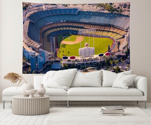 Fondo fotográfico estadio de béisbol 9x6ft miniatura 4