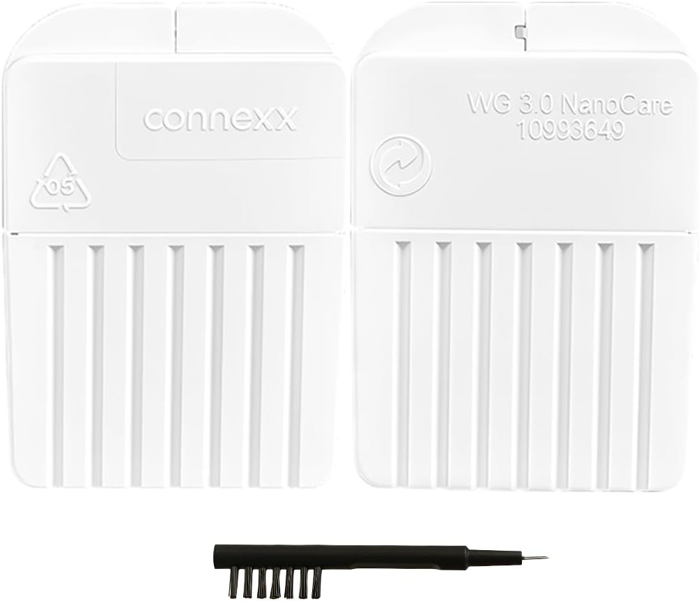 Hearing Aid 3.0 Wax Guards Filters 10993649 (Same As 10993607) for Signia/Siemens/Connexx/Rexton Hearing Aids, Sony CRE-C20 Compatible, with Cleaning Brush & Case-10packs (80 Filters)