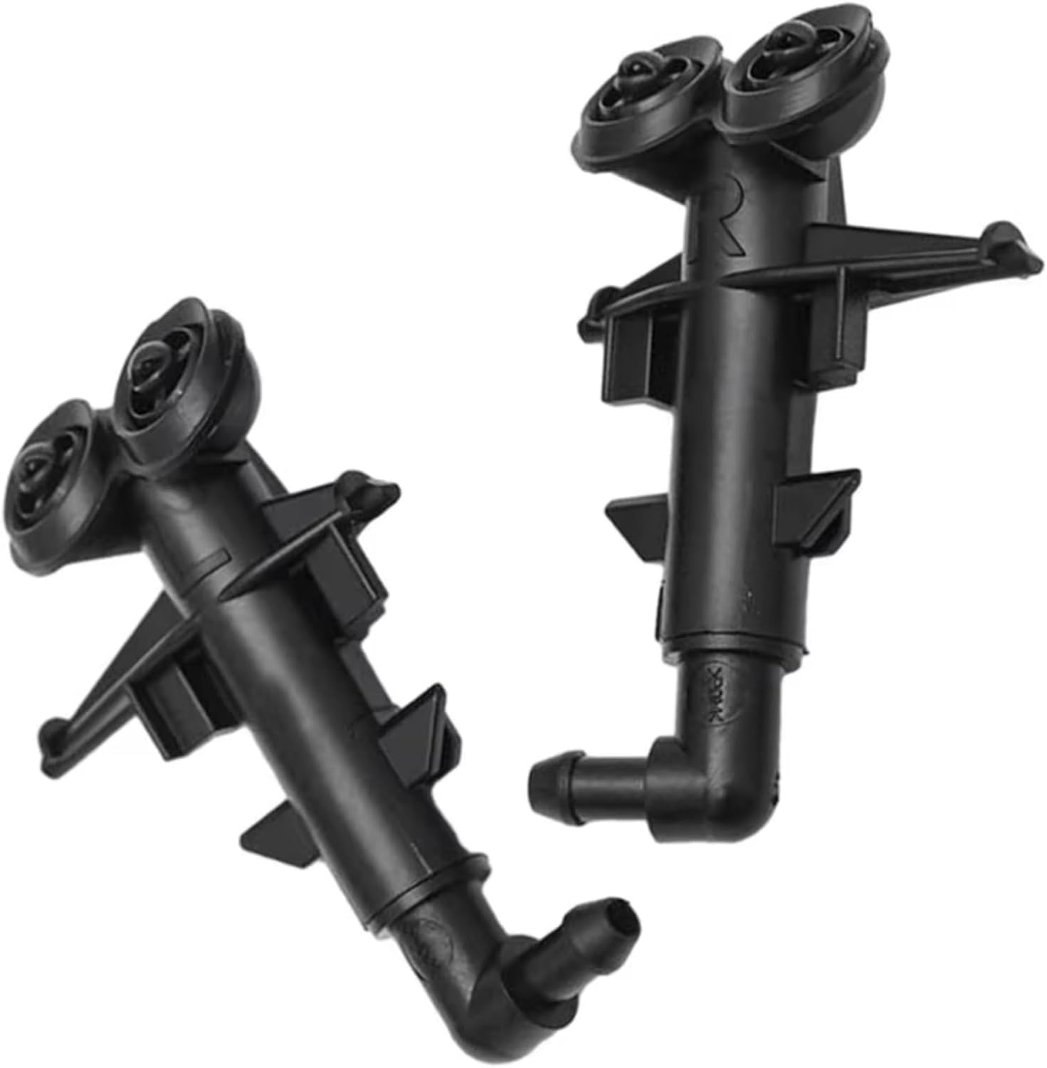 Car Bumper Headlamp Washer Nozzle Cover for Land for Rover for Freelander 2 2011 2012 2013 2014 2015 1 Pair Headlight Washer Spray Nozzle LR022473 LR022474