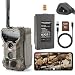 GardePro X70 Pro Camera de Chasse 4G LTE avec Streaming en Direct et GPS, Batterie de 7800 mAh et Carte SD de 64 Go, 48MP Caméra de Chasse Connectée Telephone, Camera Vision Nocturne Animaux Exterieur