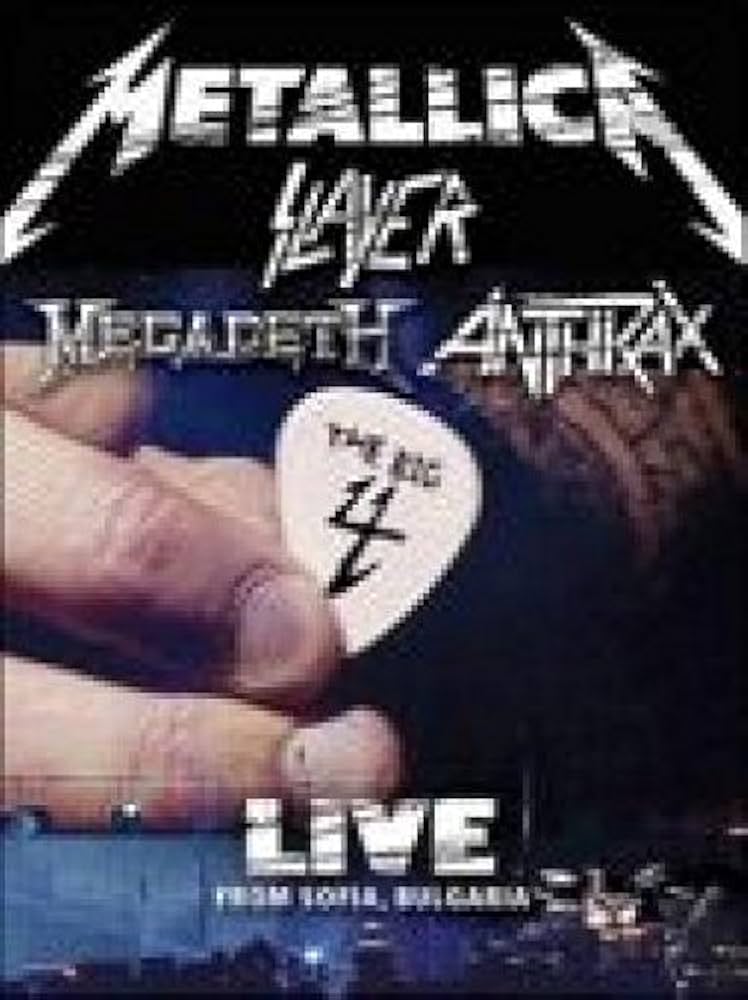 洋楽 LLICA SLAYER MEGADETH ANTHRAX LIVE Metallica Slayer Megadeth Anthrax-The Big Four: Live From