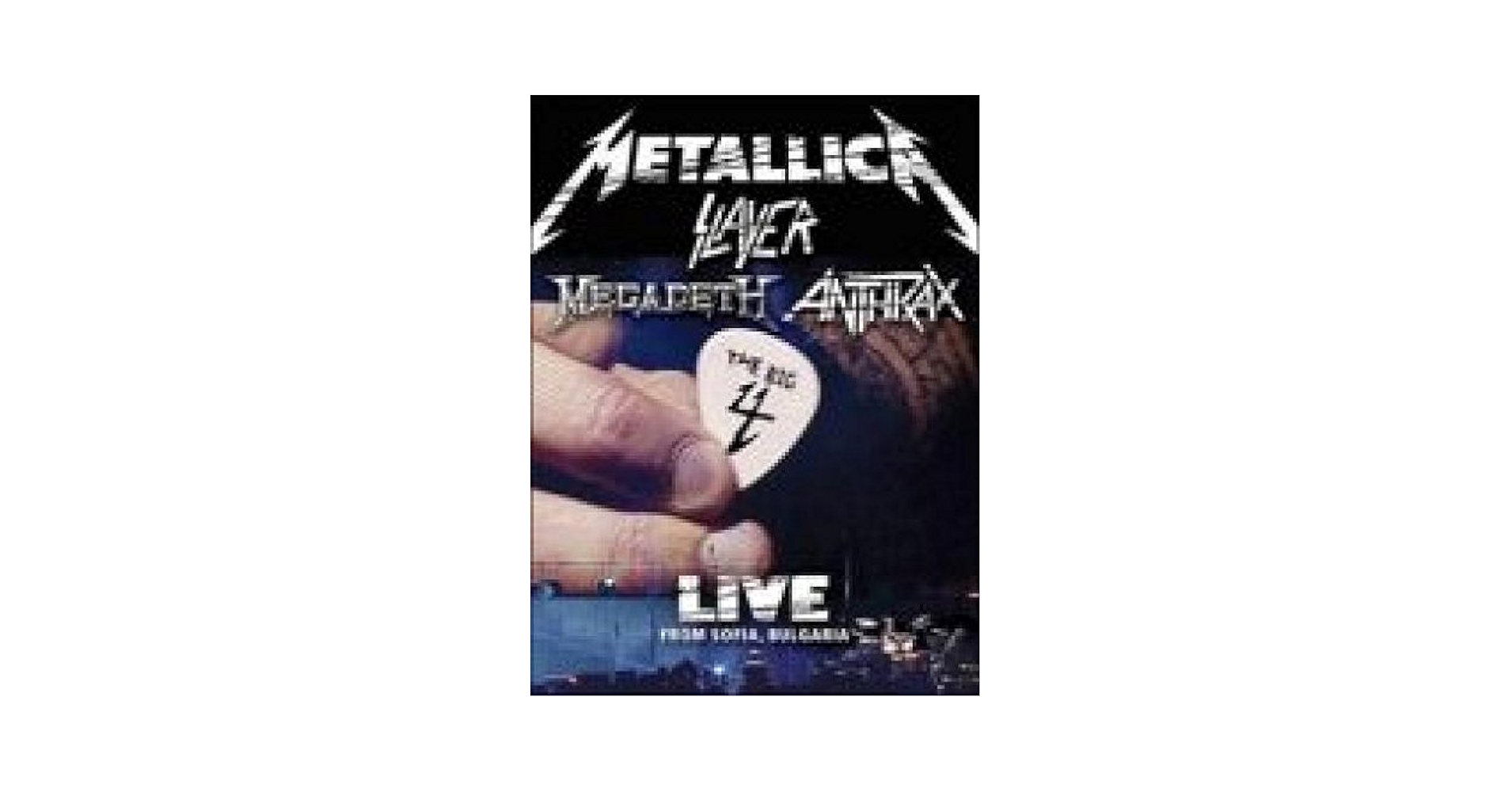 Metallica Slayer Megadeth Anthrax-The Big Four: Live From