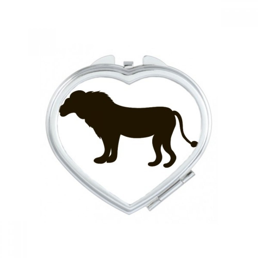 Miroir de maquillage mignon petit miroir de poche portable motif animal