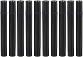 Convenient Mini Spray Bottle, 10 Pack 5ml Mini Plastic Spray Bottle Empty, Fine Mist Refillable Perfume Bottle, Perfume Atomizer, Small Sample Containers, Plastic Portable Travel Bottle（black）