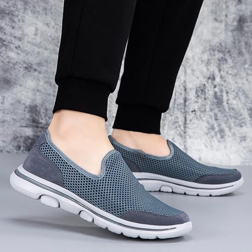 ihinzry Orthopedic Shoes for Women Men Comfortable Walking Shoes Lightweight Breathable Knit Loafers4