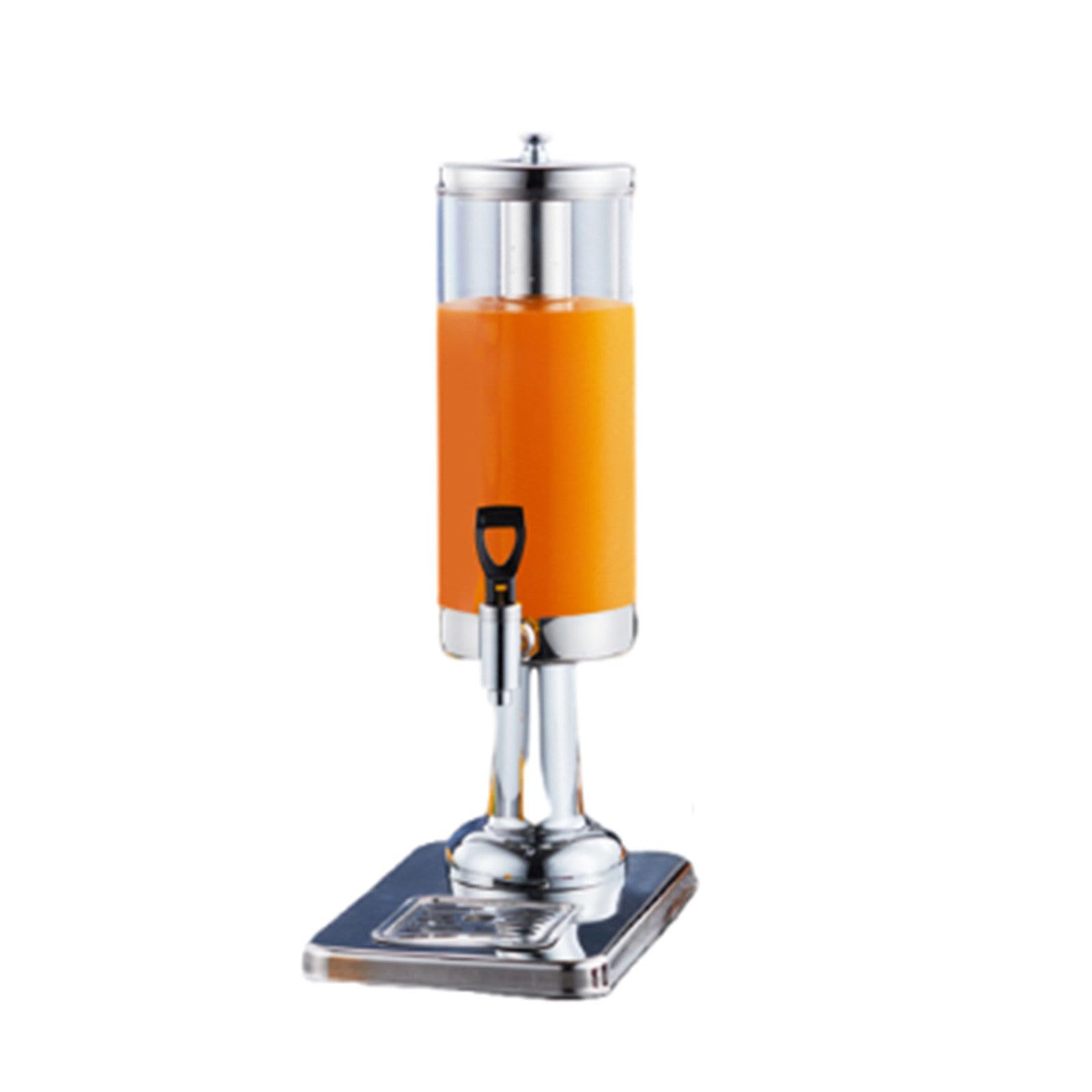 SBCGFY Stainless Steel Beverage Dispenser Machine, Double Faucet Juice And Drink Dispenser, 3L/6L Capacity, Ideal For Buffets And Events,3L