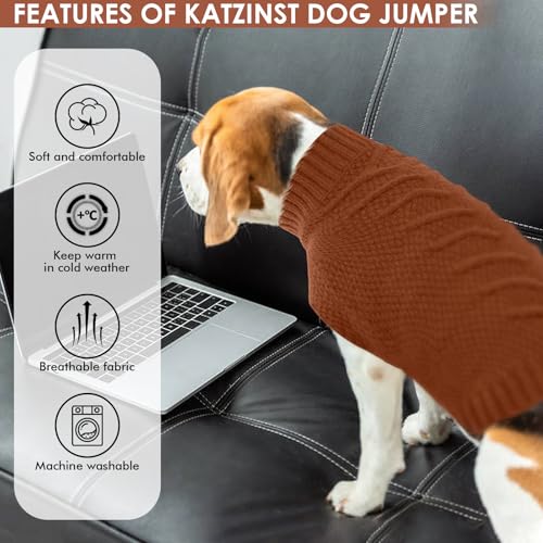 Katzinst Knitted Dog Jumper - Image 4