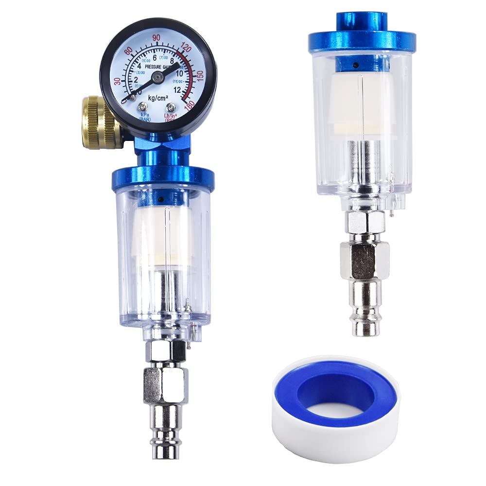 Buy 1/4 inch NPT, Moisture Separator, Spray Filter, Air Line Compressor Accessories Moisture