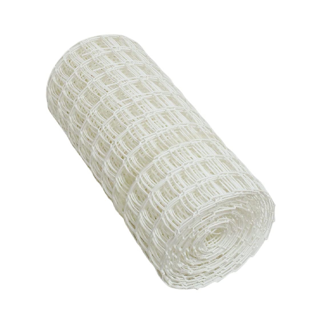 White 50mm 0.5m x 5m Climbing Plant Support Plastic Garden Mesh Trellis Fence