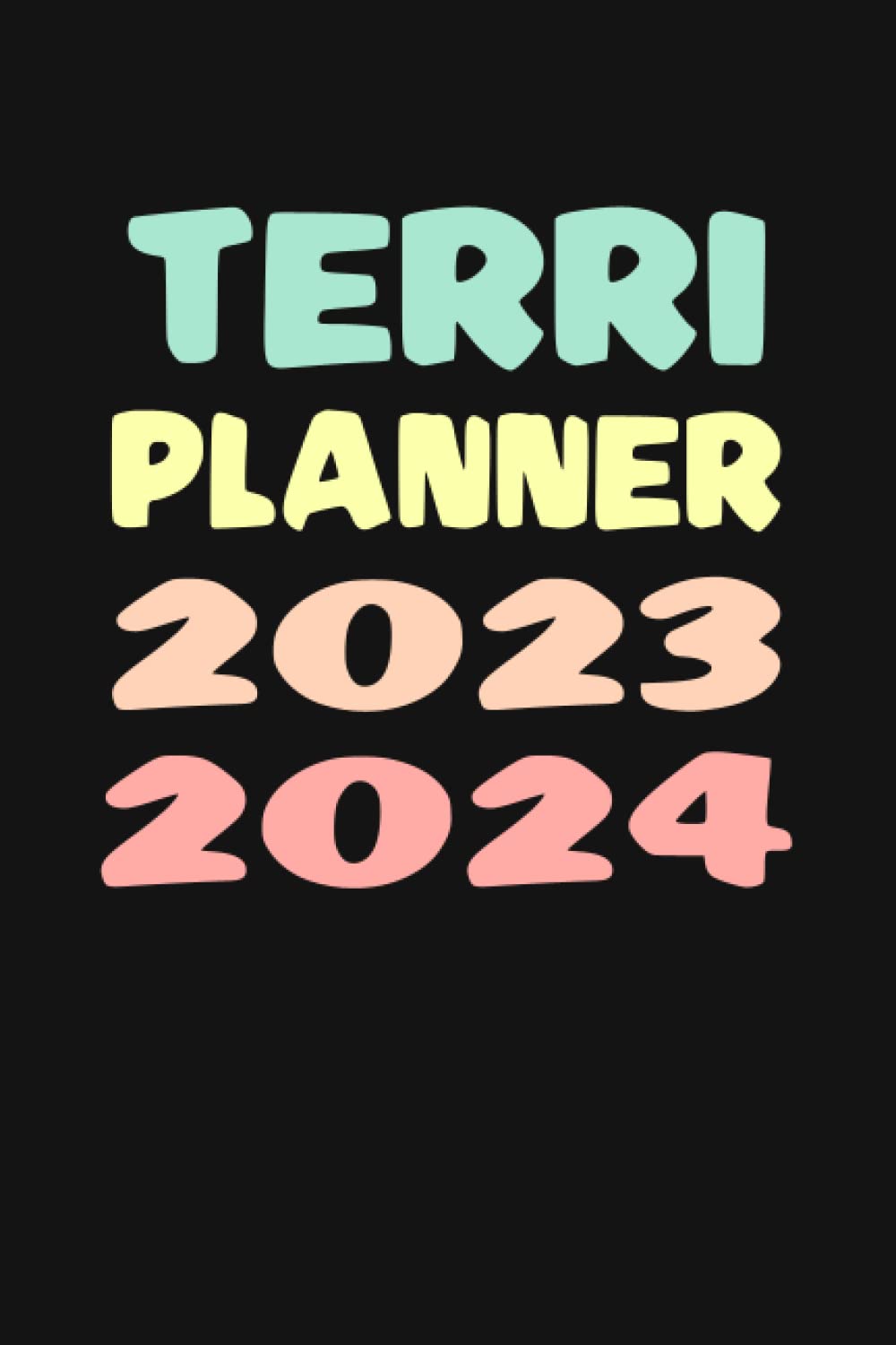 BRILLIANTS SKETCHINGTERRI: Custom Name Weekly Planner 2023-2024