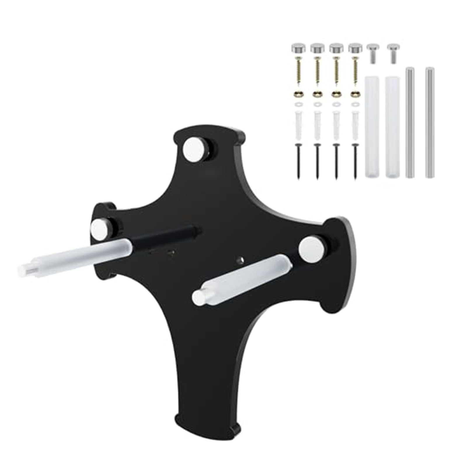 HENYGEN Modern Acrylic Wall Mount Display for Swords and Collection Cutter Stand Modern Shelf Wall Mounted Stand Sturdy Rack Stylish Storage