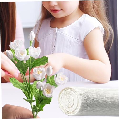 Papier crépon blanc résistant aux déchirures et facile à façonner - 6