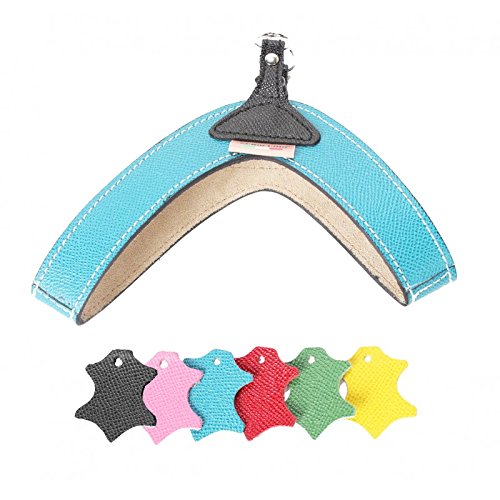 PETTORINA IN CUOIO SAFFIANO MODELLO'JOLLY' 7/10 kg COLORI ASSORTITI