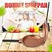 Lado Sarten Doble para Tortillas 37 × 21 × 6 Doble Lado Antiadherente Flip Sartén Frita Panqueque Hogar Cocina Utensilios de Cocina Imagen de Lado Sarten Doble para Tortillas 37 × 21 × 6 Doble Lado Antiadherente Flip Sartén Frita Panqueque Hogar Cocina Utensilios de Cocina
