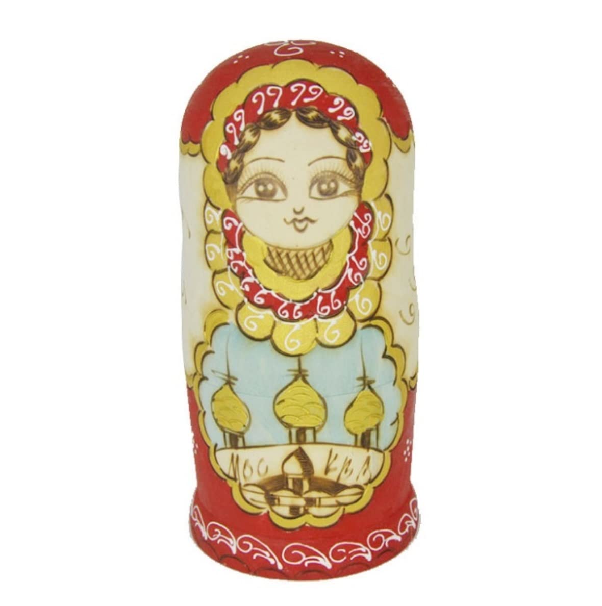 Poupées Gigognes 10 Couches Matriochka Château Poupée Jouet Éducatif Cadeau en Bois Russe Poupées Gigognes pour Les Cadeaux d'anniversaire De Noël Poupée Russes