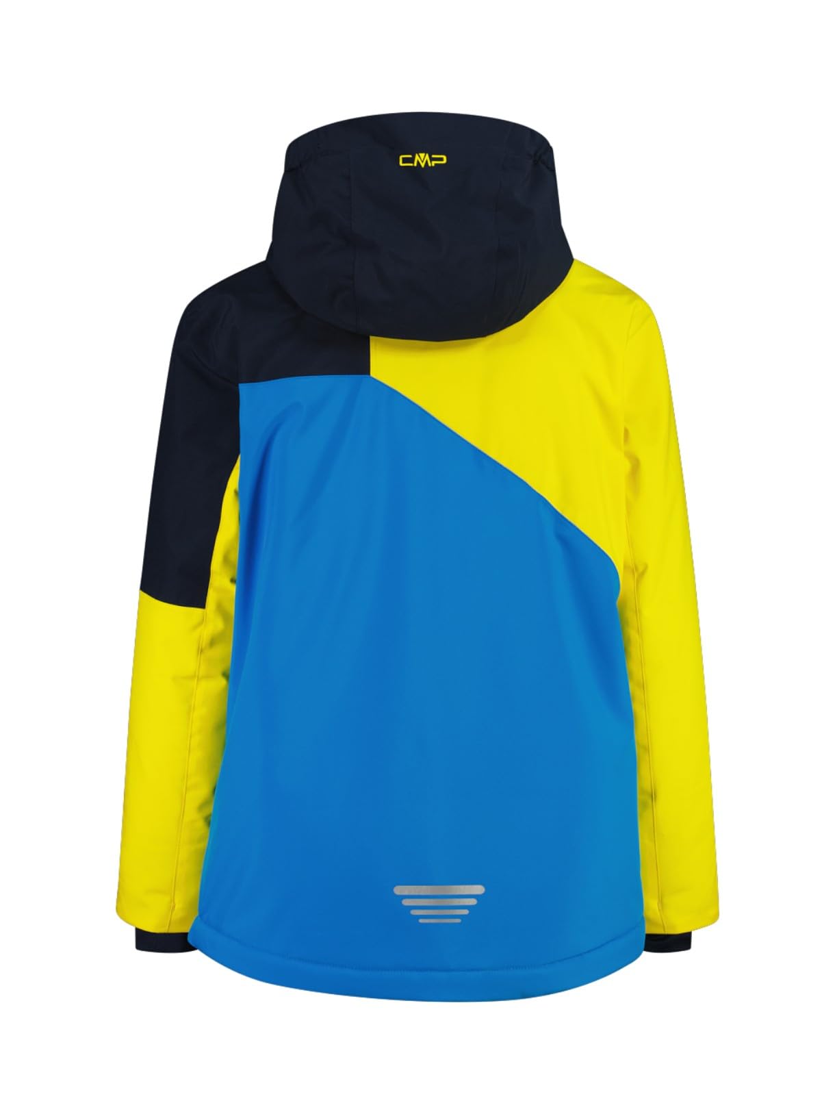 CMP Giacca da bambino FIX Hood B.Blue-Royal Blue Winter Sun