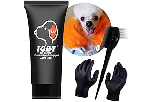 Generic Dog Hair Dye Orange Paste: Beautify Your Furry Friend!