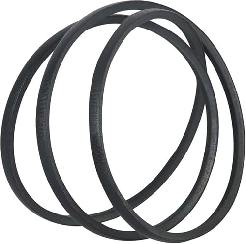 Miniatura 2 de YMCONE Correa en V para cortacésped de equitación, 58 pulgadas x 120 34 pulgadas, se adapta a John Deere M143923 M154960, Grasshopper 382082