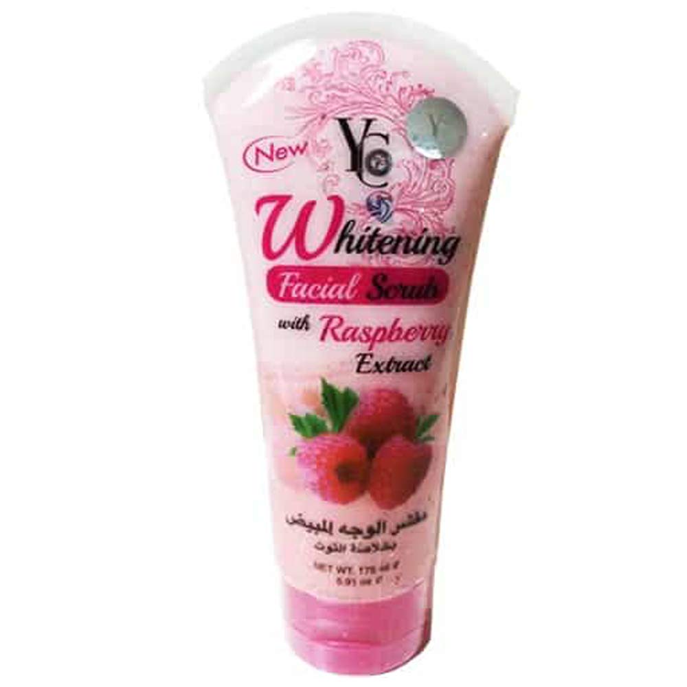 YCWhitening Facial Scrub with Raspberry, 175 ml