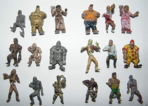 Zombie Apocalypse Deluxe Cake Toppers Halloween Party Favors Decorations Set Of 18 Featuring Zombie Cheerleaders, House Wives, Clowns, Surfers And Many More! #TOP3