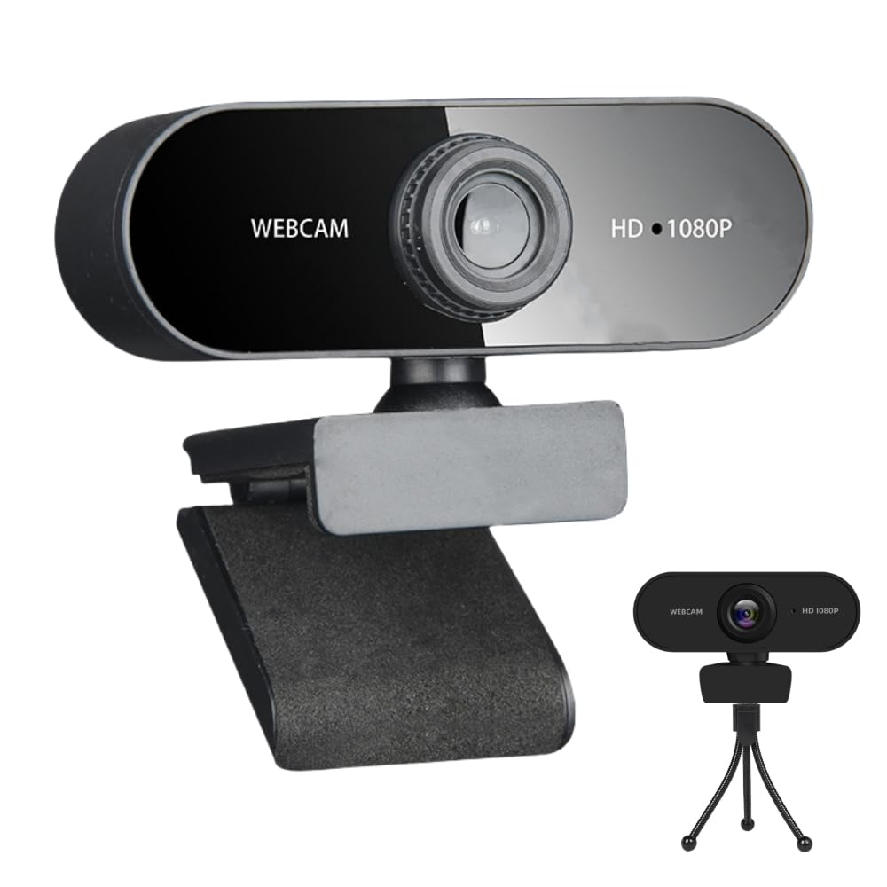 Amazon.com: imagingelite Webcam with Microphone for Desktop, 1080P HD ...